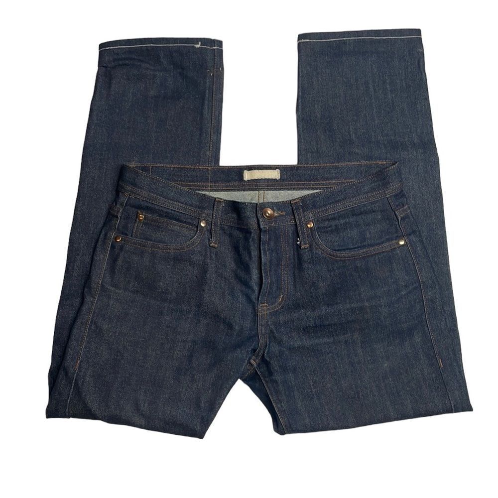 NWOT The Unbranded Brand Raw Blue Denim Jeans 29 x 28